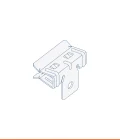 Anchoring clip for beams