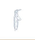 Sliding spring connector EVOLUTION