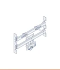 Carrier frame for wall-hung washbasin