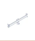Frame for shower head