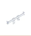 Frame with couplings (washing machines and dishwashers)