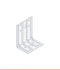Zinc-magnesium L-bracket