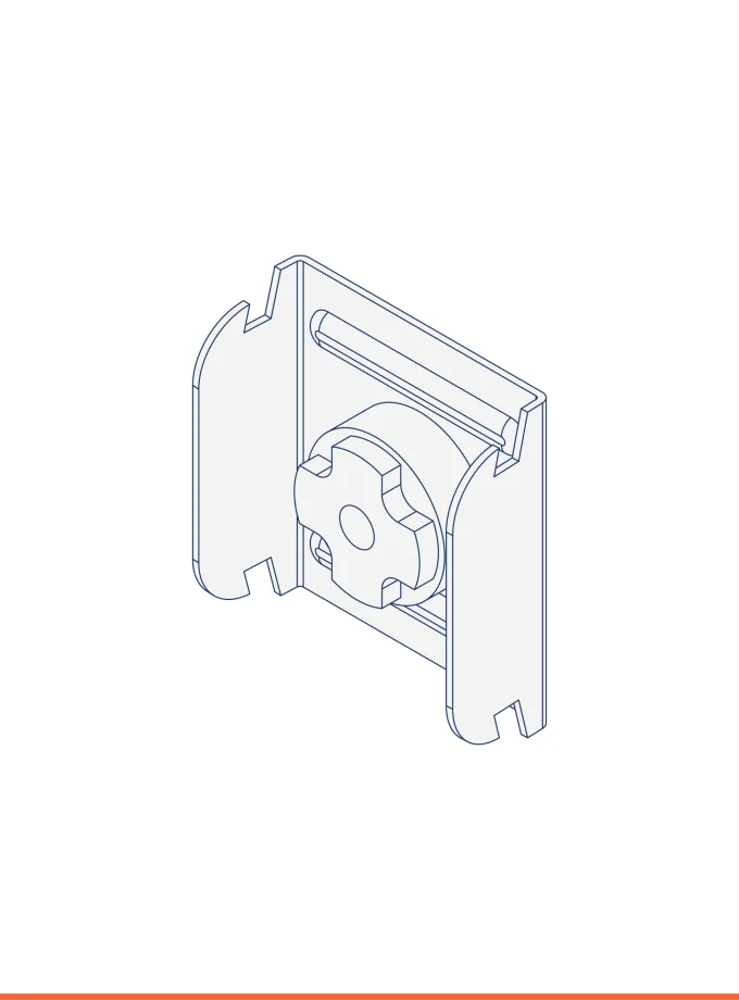 Gummy System spacer connector