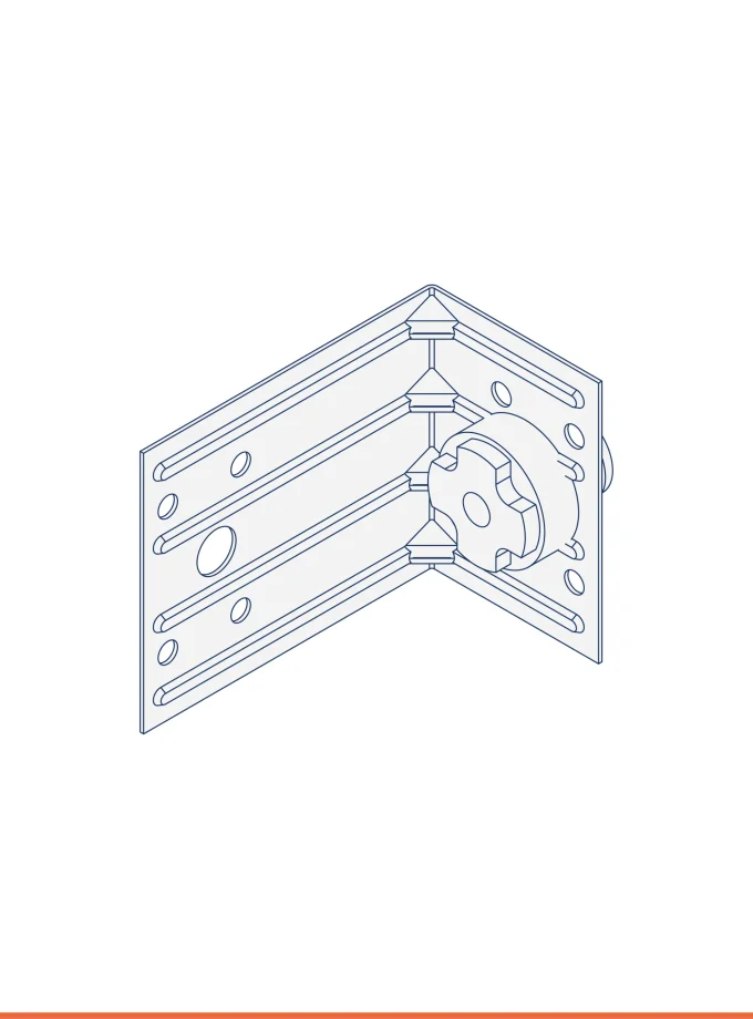 Gummy System L-bracket
