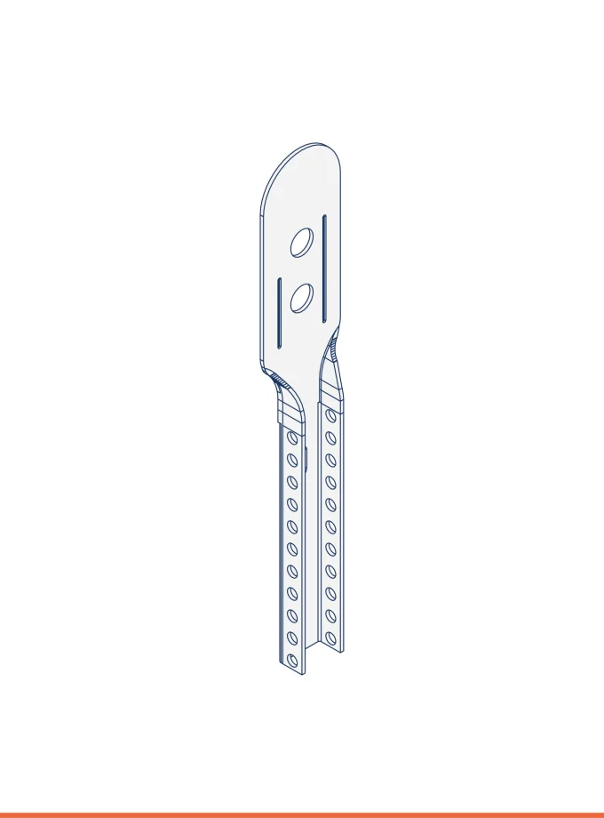 C5-M nonius hanger upper part (pitch 6 mm)