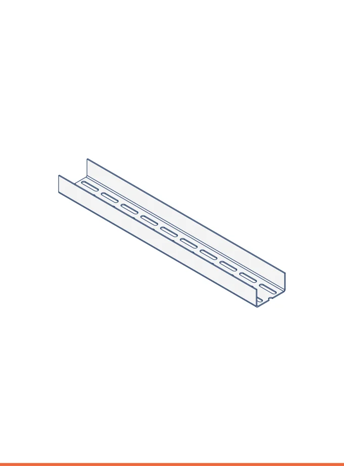 C-stud for doors (UA75)