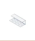 Corner bead (b 23 mm, h 16 mm)