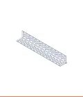 90° corner bead (w 30 mm, h 30 mm)