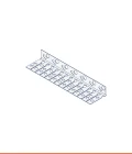 90° corner bead for curved surfaces (b 40 mm, h 20 mm)