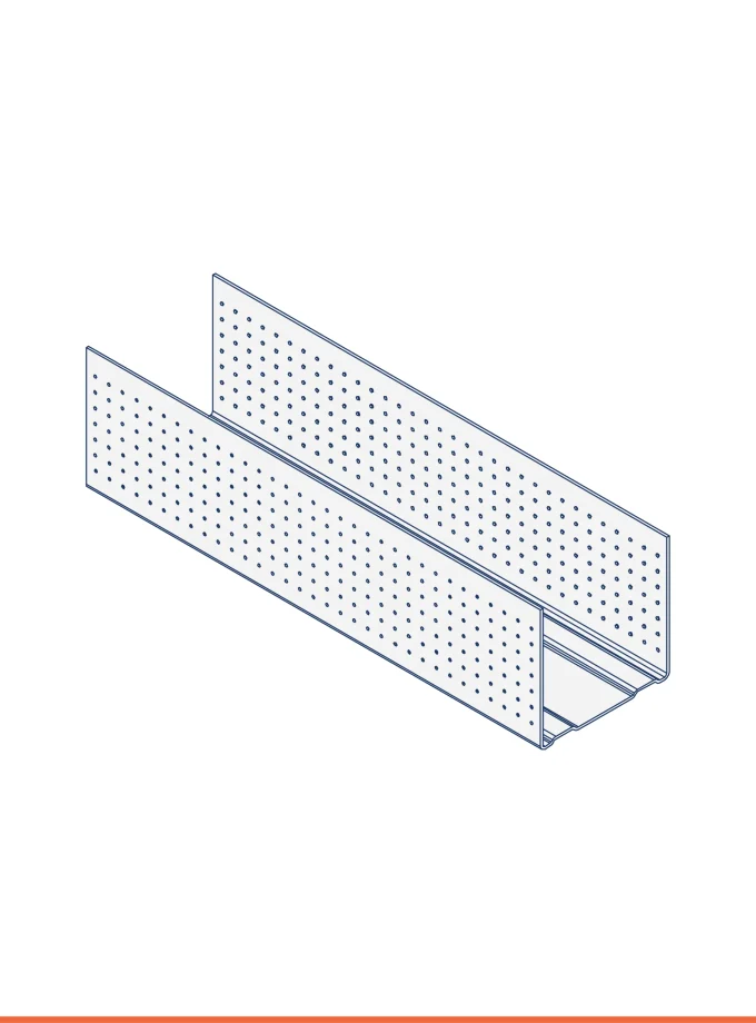 U-track (28 x 27 mm, thk 0,5 mm)