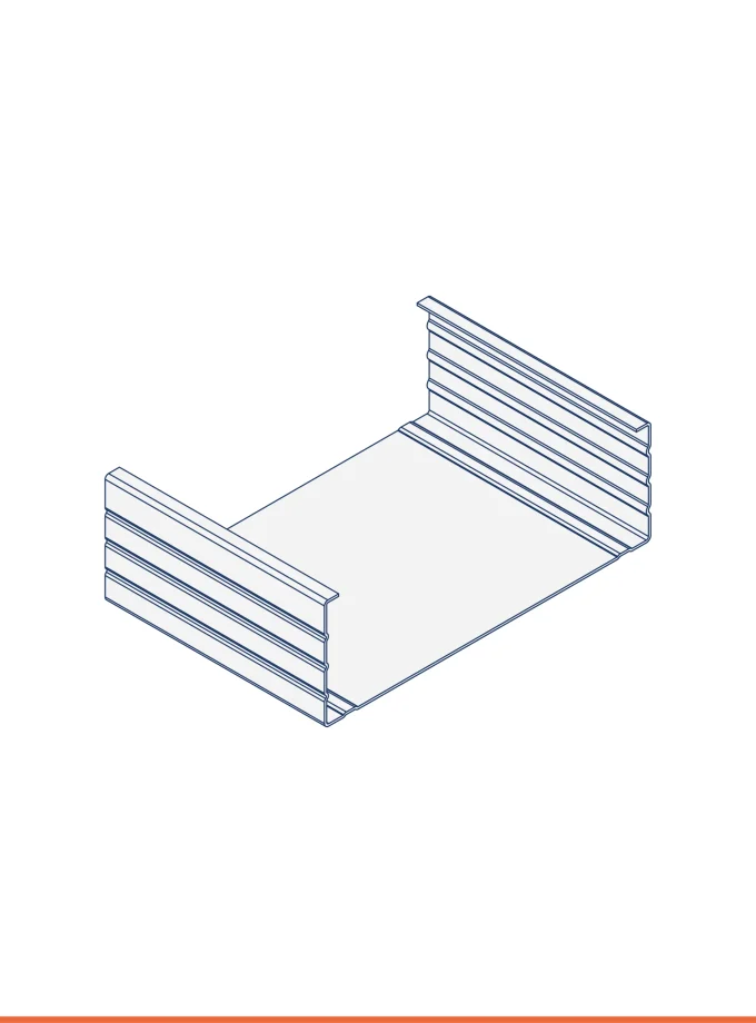 C-stud (149 x 50 mm)