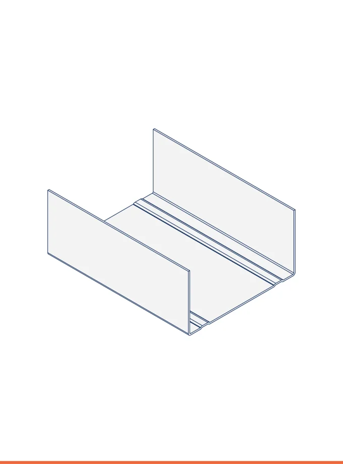U-track (75 x 40 mm)