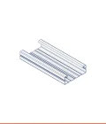 Zinc-magnesium C-stud with rounded edge (48 x 15 mm)