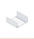 Zinc-magnesium U-track (100 x 40 mm)