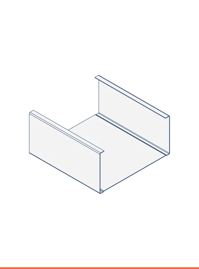 C5-M C-stud (99 x 50 mm)