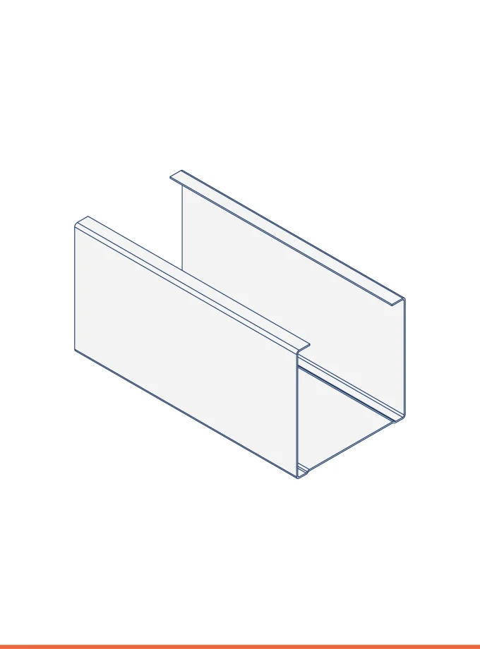 C5-M C-stud (49 x 50 mm)