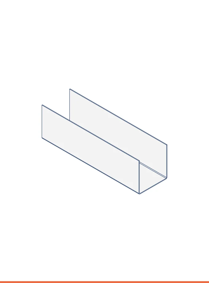C5-M U-track (28 x 30 mm)
