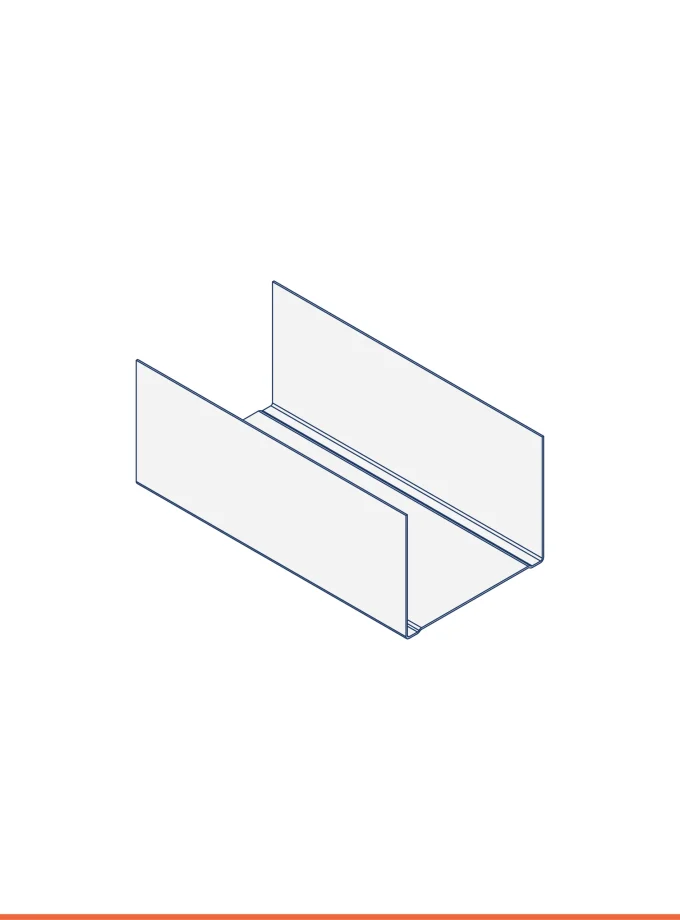 C5-M U-track (50 x 40 mm)