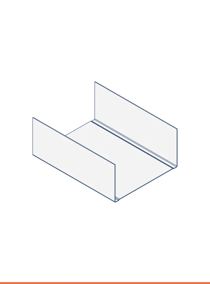 C5-M U-track (75 x 40 mm)