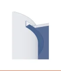 Pvc perimeter flex frame