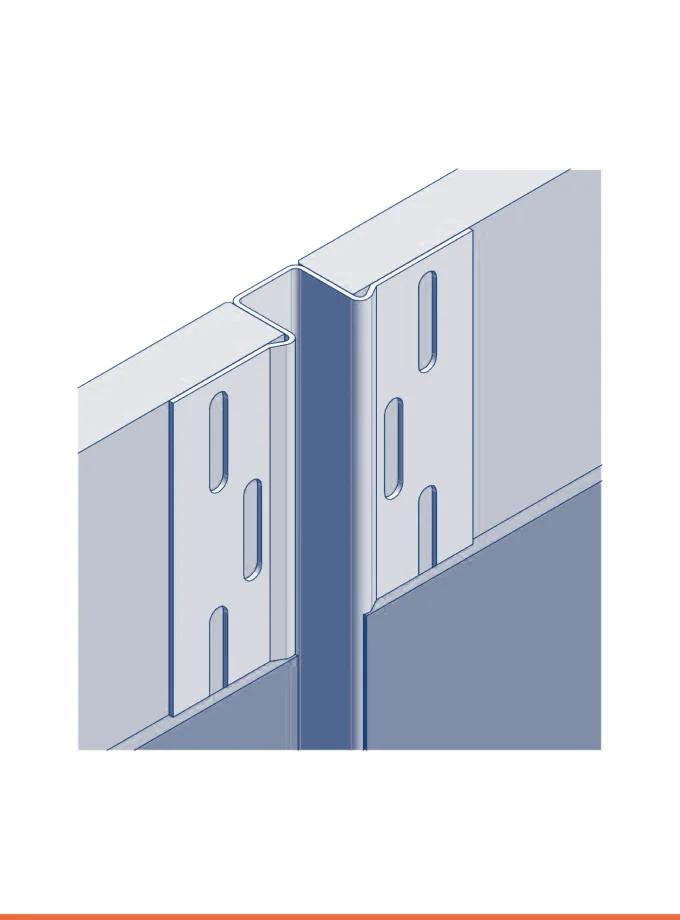 Pvc square decorative reveal bead