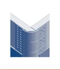 Pvc bullnose flex outside corner bead