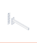 Support shelf for UA profiles