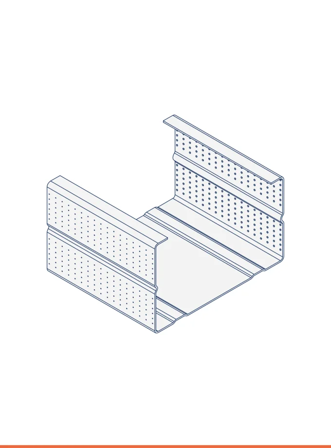 C-stud (60 x 36 mm)