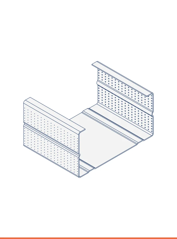 C-stud (68 x 36 mm)