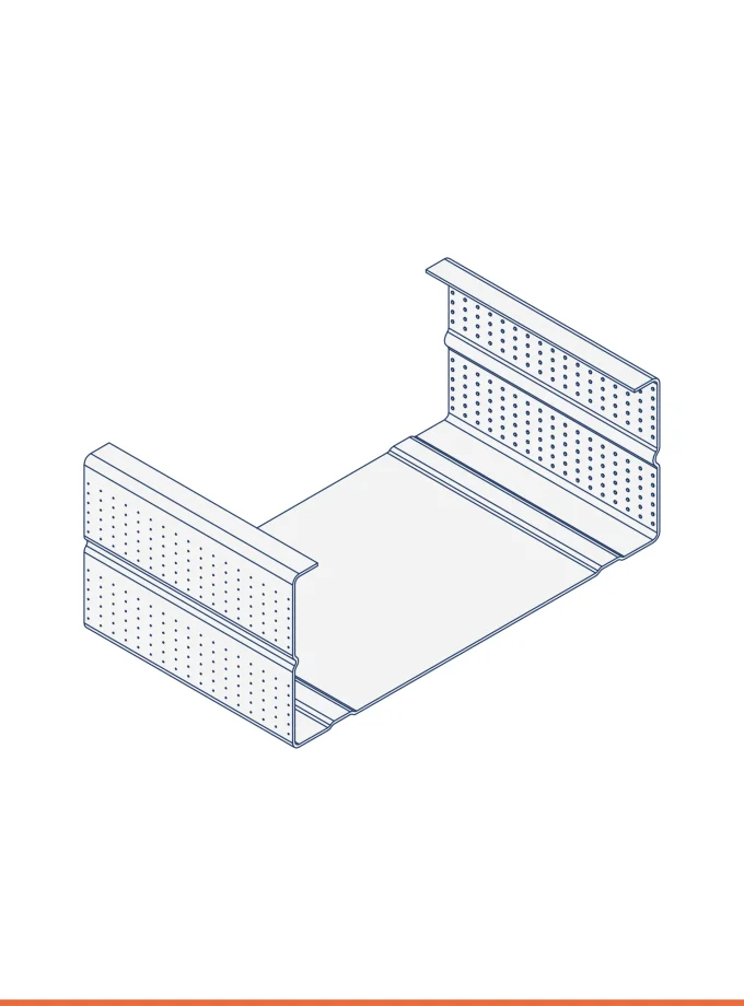 C-stud (88 x 36 mm)