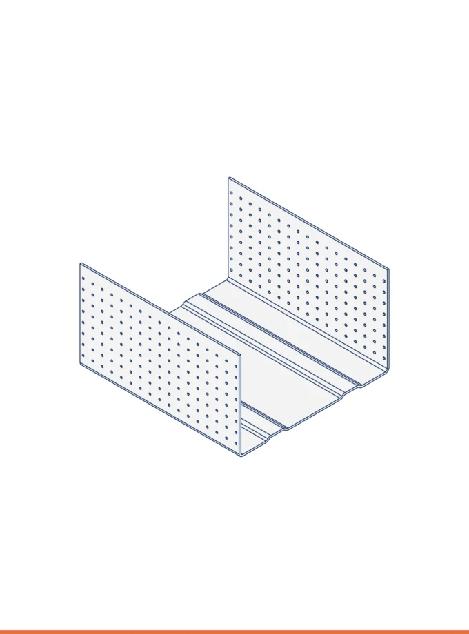 Guida ad U (47 x 28 mm)