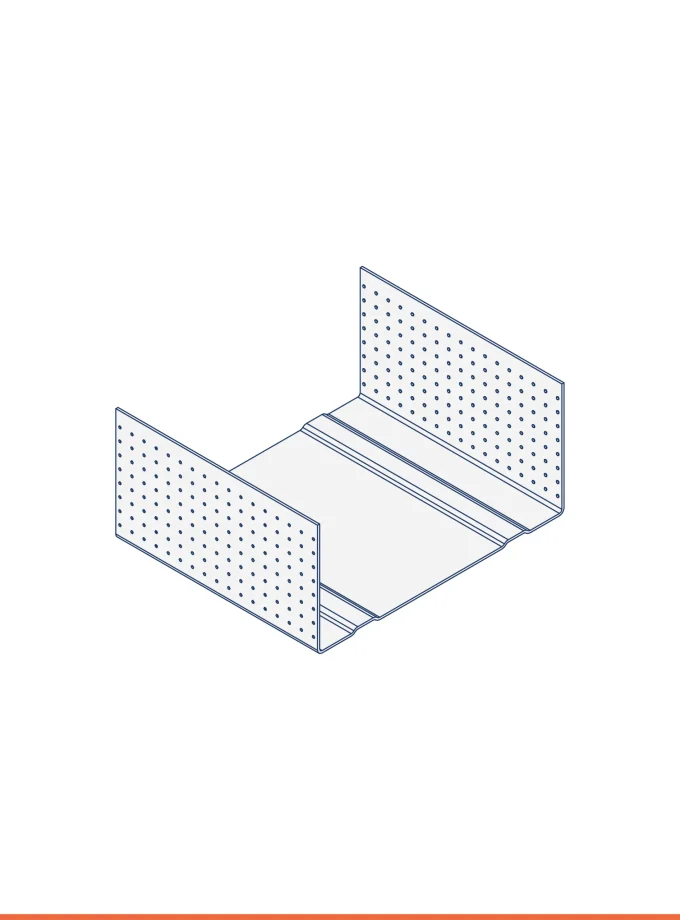 U-track (61 x 28 mm)