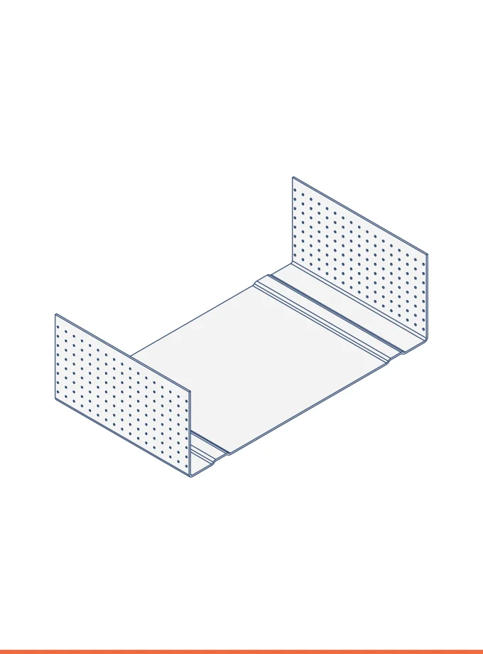 U-track (89 x 28 mm)